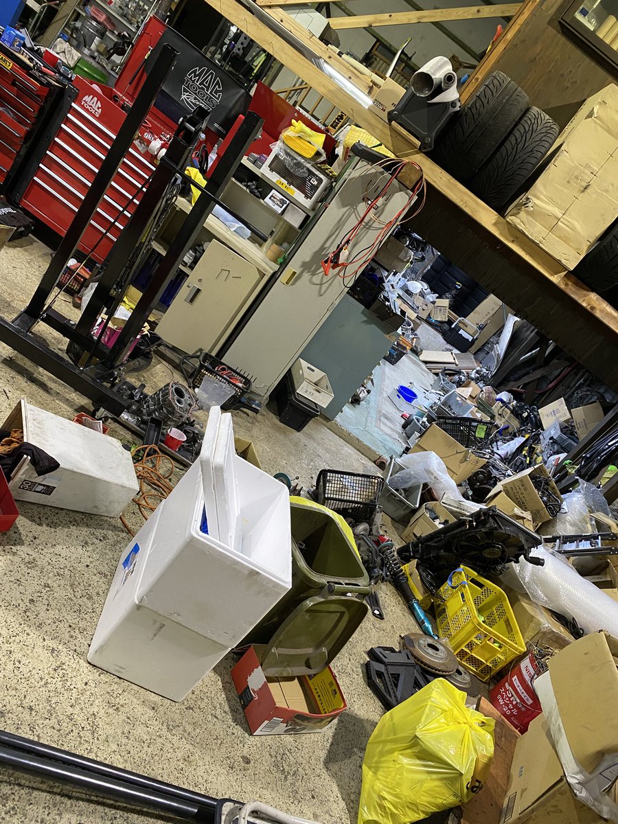 うちの社員ちゃんが辞めるので 中古部品部門は消極的にしていこうと