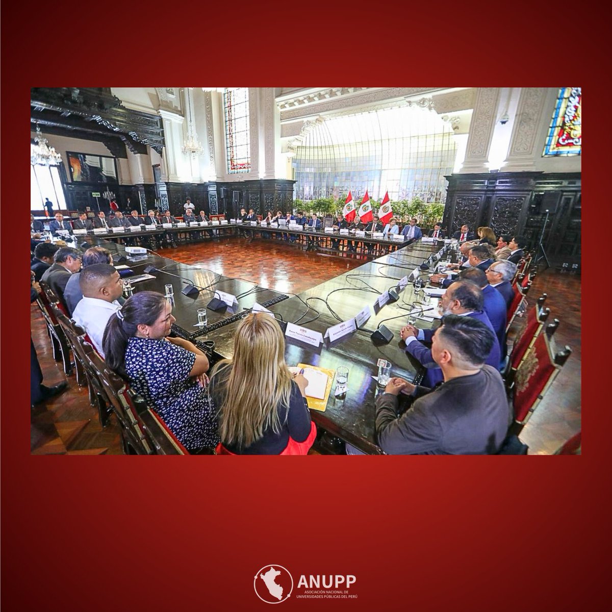 AnuppPeru's tweet image. 📩 | A solicitud de la Asociación Nacional de Universidades Públicas del Perú (ANUPP) y por iniciativa del SPR, José Jerí Oré, se llevó a cabo una trascendental Mesa Técnica entre los Ministerios de Educación y Economía, con la participación activa de las Universidades Públicas.…