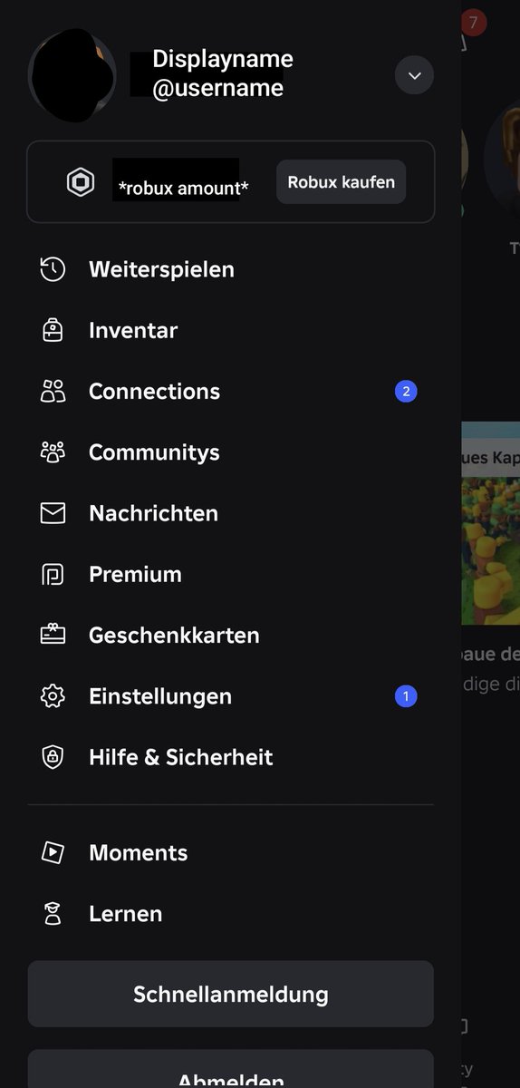 T10rin1's tweet image. @SharkBloxYT @Chaseroony #robloxnews New Roblox App Look (Android Phone)