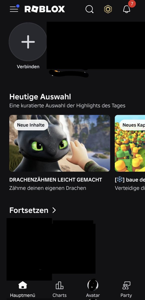 T10rin1's tweet image. @SharkBloxYT @Chaseroony #robloxnews New Roblox App Look (Android Phone)