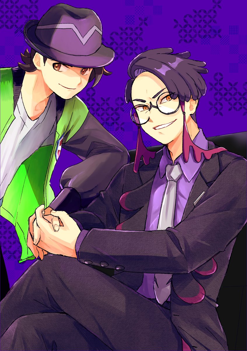 iWrMGQ9q8tigDaR's tweet image. カラスバさんと主人公くん