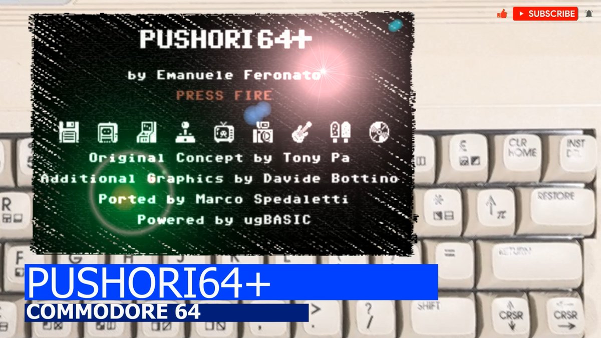 SabermanYT's tweet image. Commodore 64 -=PUSHORI64+=-
youtube.com/watch?v=0ts9iu…
#c64 #commodore #retronews #retrocomputing