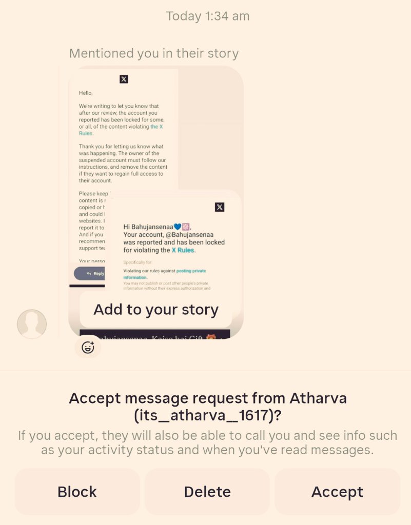 Bahujansenaa's tweet image. पिछले महीने से लगातार &quot;बहुजन सेना&quot; के अकाउंट पर मास रिपोर्टिंग की जा रही है !!

आज सोशल मीडिया पर हजारों की जनसंख्या में अंबेडकरवादी है फिर भी आप लोग &quot;बहुजन सेना&quot; के अकाउंट को मजबूत नहीं कर पा रहे हो😓

हमारी टीम लगातार &quot;बहुजन महापुरुषों&quot; के सम्मान की लड़ाई कानूनी तौर पर लड़ रही…