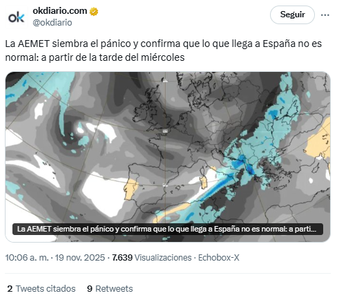scnycc's tweet image. Los titulares que dan vergüenza ajena sobre AEMET acaban de superar otro escalón: bestia polar histórica, AEMET siembra el pánico, páginas de videojuegos. ola de frío o Aragón cubierto de nieve .