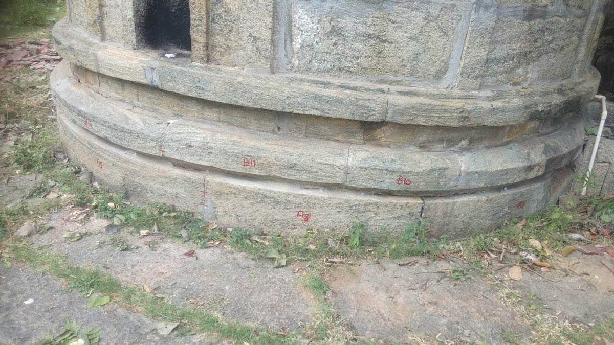 Happy to share that restoration work has finally begun at the ancient and uniquely circular-shaped Vimana Yoga Narasimhar Temple, Agara, Yelandur Taluk.
A long-pending effort is now moving forward.

Grateful to <a href="/dcchnagar/">DC Chamarajanagar - ಜಿಲ್ಲಾಧಿಕಾರಿ ಚಾಮರಾಜನಗರ</a>, <a href="/ZP_Chamrajnagar/">Chamarajanagar Zilla Panchayat</a> and State Archaeology for restarting the