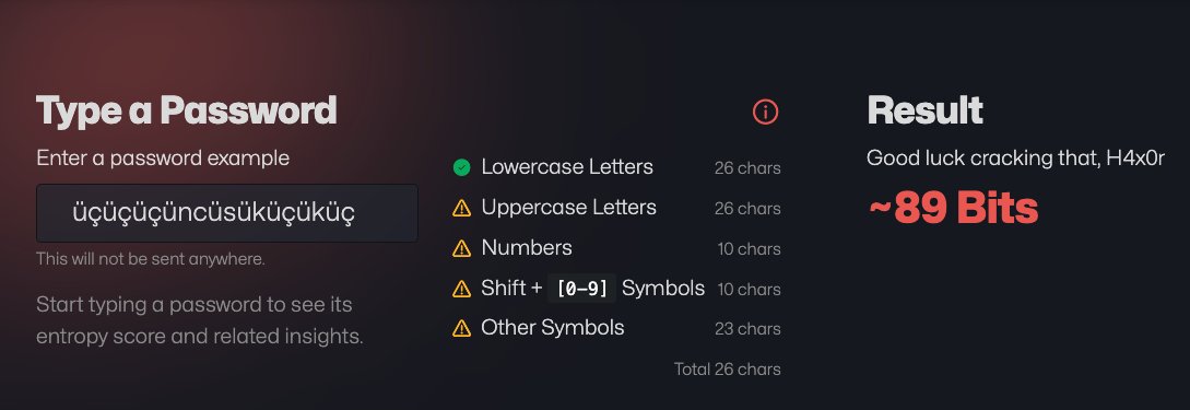 IzzetEmreErkan's tweet image. Güzel ama Üç3üçüncüsüGüccügÜç şeklinde kullanırsan entropisi daha yüksek olacaktır.

Acıpayam şivesi bonus