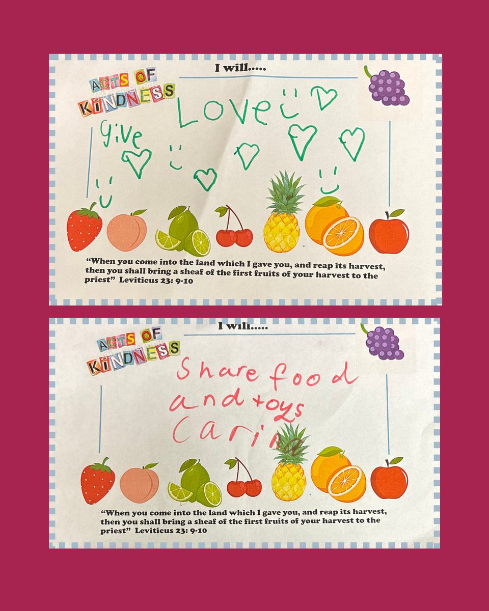 In Children’s Chapel this Stewardship Sunday, our kids filled out their own commitment cards, while the adults generously filled out theirs. Together, all ages of our congregation reflected on how we can return the gift of God's love and "give to god the things He gave me."