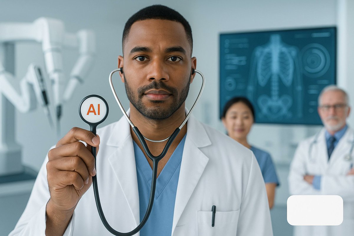 HealthPathSol's tweet image. AI-powered stethoscopes, surgical robots &amp;amp; diagnostic tools are transforming care: not just billing! HealthPath streamlines operations so you focus on what matters: patient care. How will tech impact your practice? #HealthPathSolutions healthpathsolutions.us