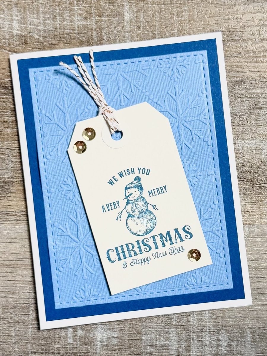 nitacy's tweet image. November’s Christmas card is super quick and easy! ⛄️❄️ It only takes a few minutes to make and there’s no coloring. 

#creatingme #unitystampco #christmascards #cards #cardmaking #cardmakingideas #cardmakersofinstagram #rubberstamping #diychristmascards

creatingme.net/2025/11/19/fro…