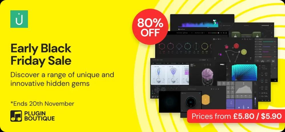PluginDealsFeed's tweet photo. ⏰ The Thenatan Audio Early Black Friday Sale with up to 80% off is ending soon. Offer valid until November 20th. ⏰

🔗 https://t.co/chBxtGI6nJ [Affiliate Link] https://t.co/XMftibTApQ