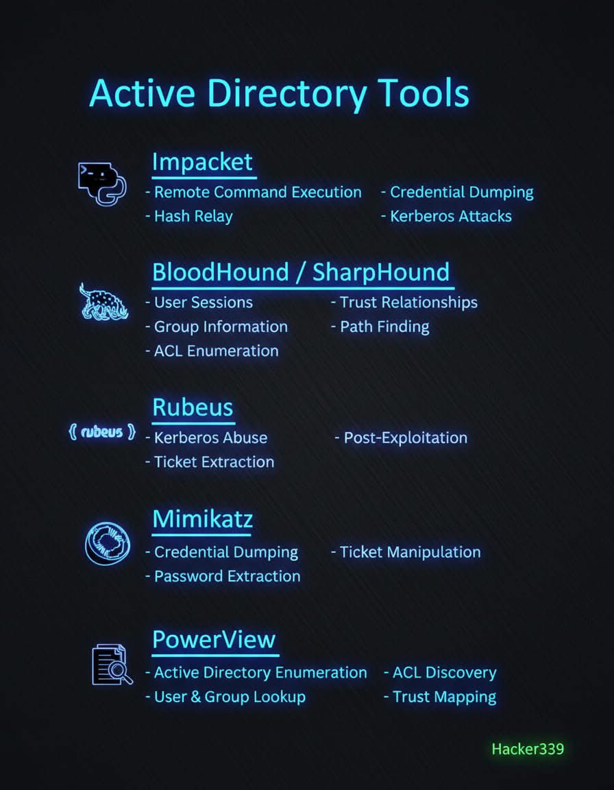 cyber_razz's tweet image. Active Directory Tools