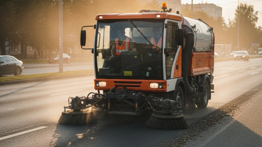 We should neither buy the road-sweeping machines nor rent them. We should contract the sweeping as a service. For a deal value of a few hundred crores, we'll get good bidders. Happens all the time in logistics businesses. Buying and renting are both expensive options. Let the