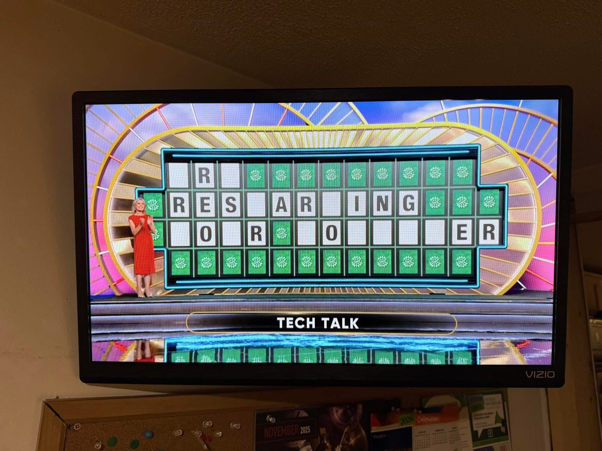 even Vanna from Wheel of Fortune knows what’s up