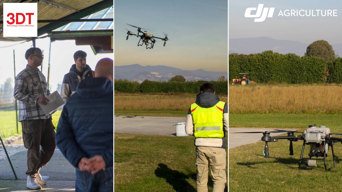 Grazie a tutti per la partecipazione alla mattinata #DJIAGRAS e #Agricoltura40! 🚀 Abbiamo visto come i droni stanno rivoluzionando efficienza e produttività.

Porta l'innovazione in campo: 🔗 3dtarget.it/eu/it/droni/pr…

#DroniAgricoli #PrecisionFarming #AgriTech