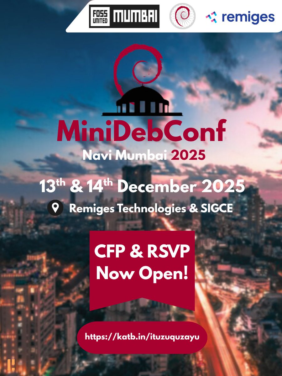 Debian India tweet media