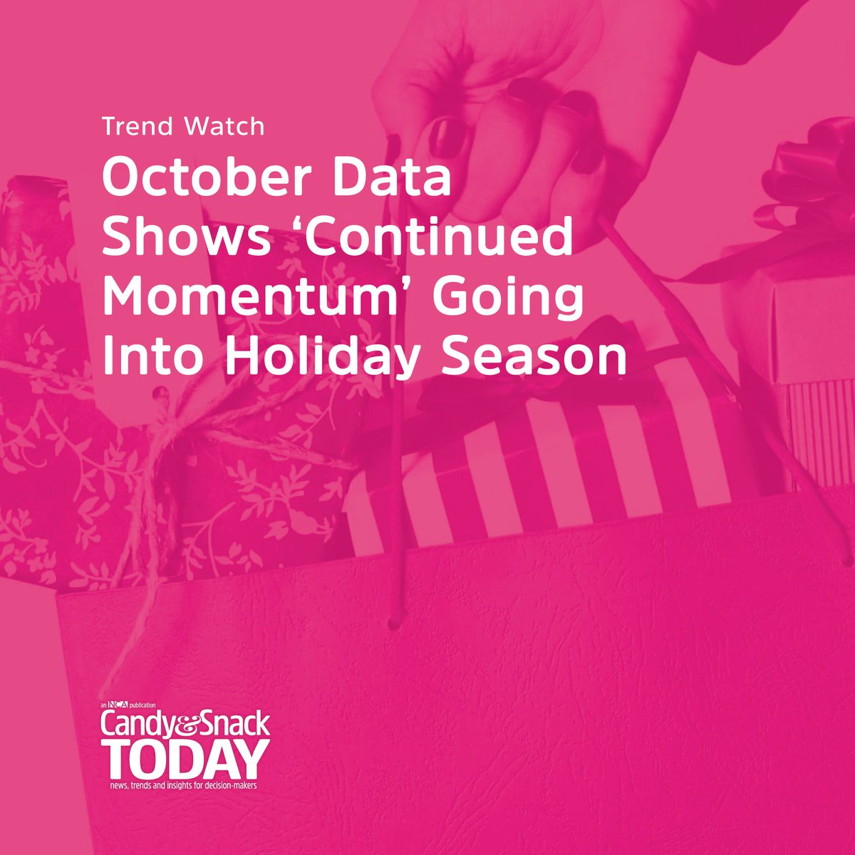 Retail sales bounced back in October, showing both monthly and year-over-year gains heading into the holiday shopping season, according to the CNBC/NRF Retail Monitor, released by the National Retail Federation (NRF).

Read more: candyusa.com/cst/october-da…