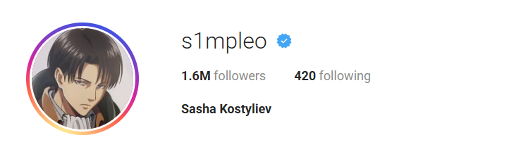 takiprazzi_cs's tweet image. 👉 s1mpleo (Sasha Kostyliev) 1 kişiyi takibe başladı:

✅ ja.dey (JadeyAnh)