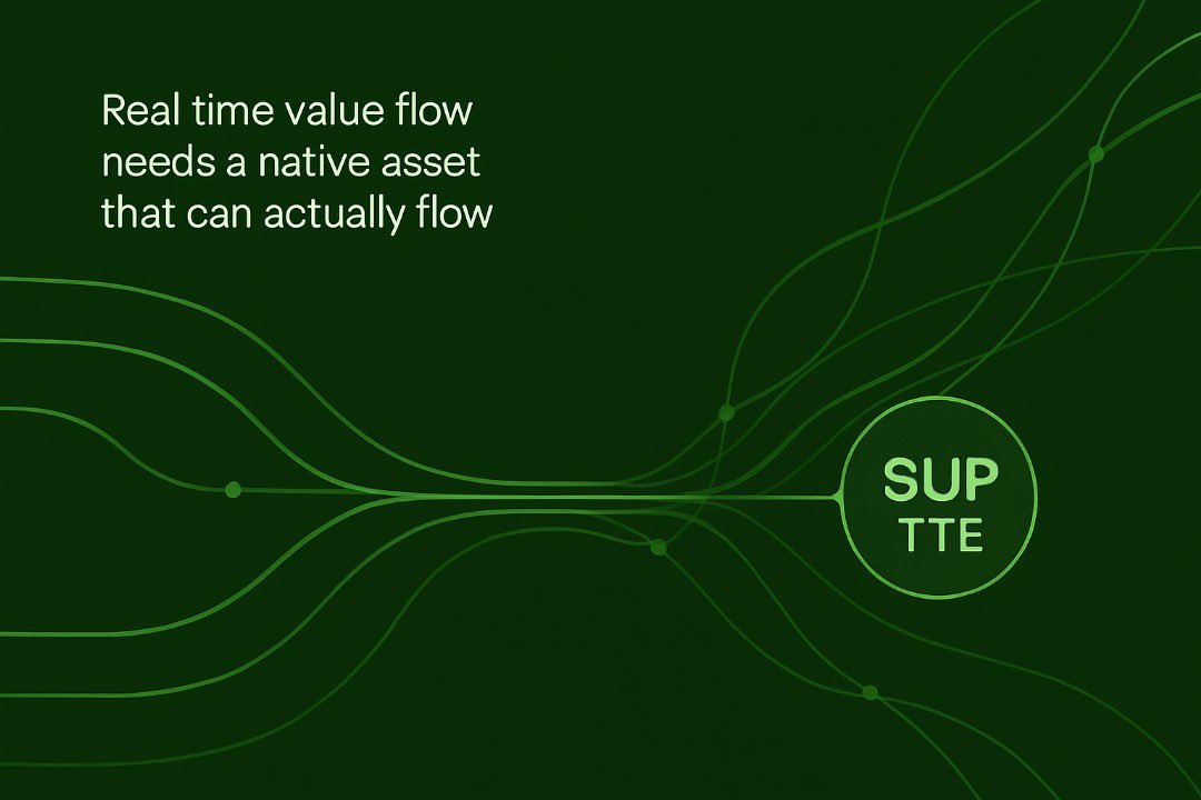 0x_coleo's tweet image. $SUP transferability going live is those quiet shifts that ends up changing the whole flow of an ecosystem.

Streaming already rewired how value moves, but $SUP TTE adds the missing piece, letting the token itself circulate with the same fluidity the protocol teaches. It’s a…