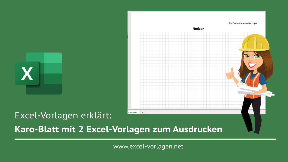 excelvorlagen's tweet image. Eigenes Karo-Papier mit Excel erstellen und ausdrucken?
So geht&apos;s:
youtu.be/YmOAMeG4Yxw
#Excel #exceltutorial #exceltips