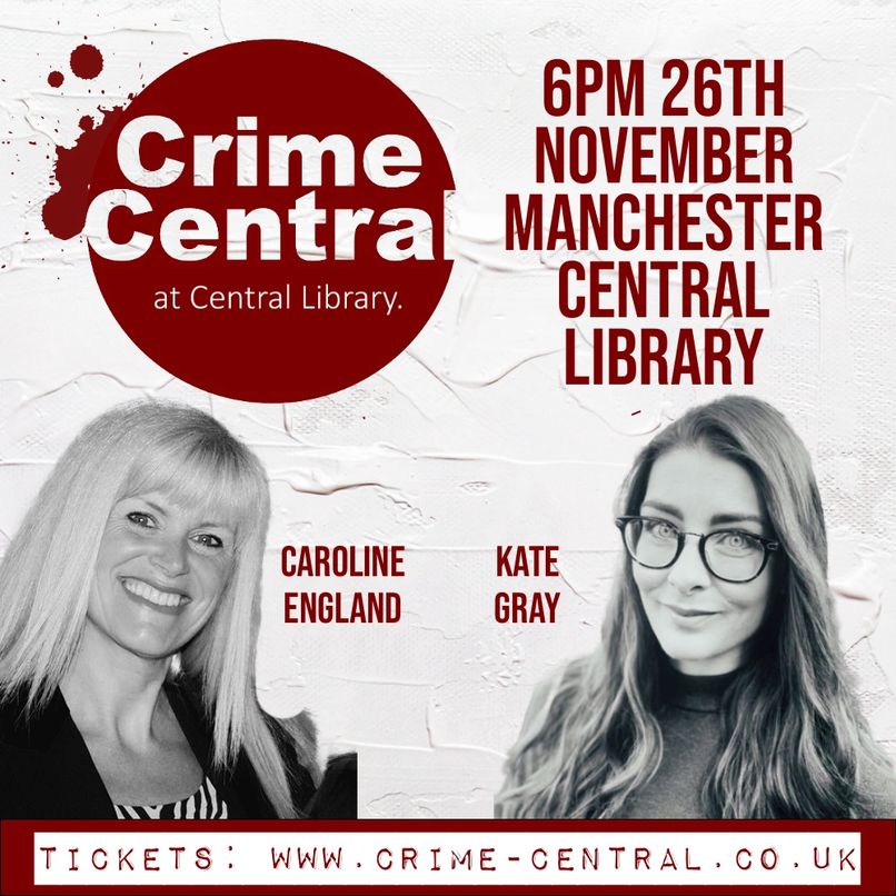 CrimeCentral_'s tweet image. 📢 HUGE NEWS 📢

Next Wednesday is the final Crime Central event of 2025 and we are delighted to announce that we will be joined by @CazEngland and Kate Gray alongside host @robparkerauthor 🎉

Make sure you grab a ticket and we can&apos;t wait to see you there! 🎟️