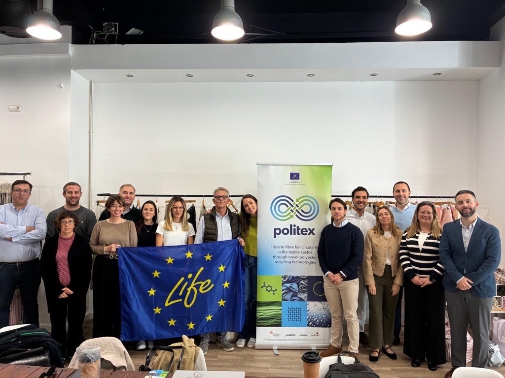 Yesterday, the <a href="/LIFE_POLITEX/">LIFE POLITEX</a> held its General Assembly at COLEO’s facilities.
We also visited their sorting for reuse &amp; recycling operations. A key step for circular textiles ♻️
A productive day that strengthens our shared commitment to driving innovation in textile recycling. 🧵
