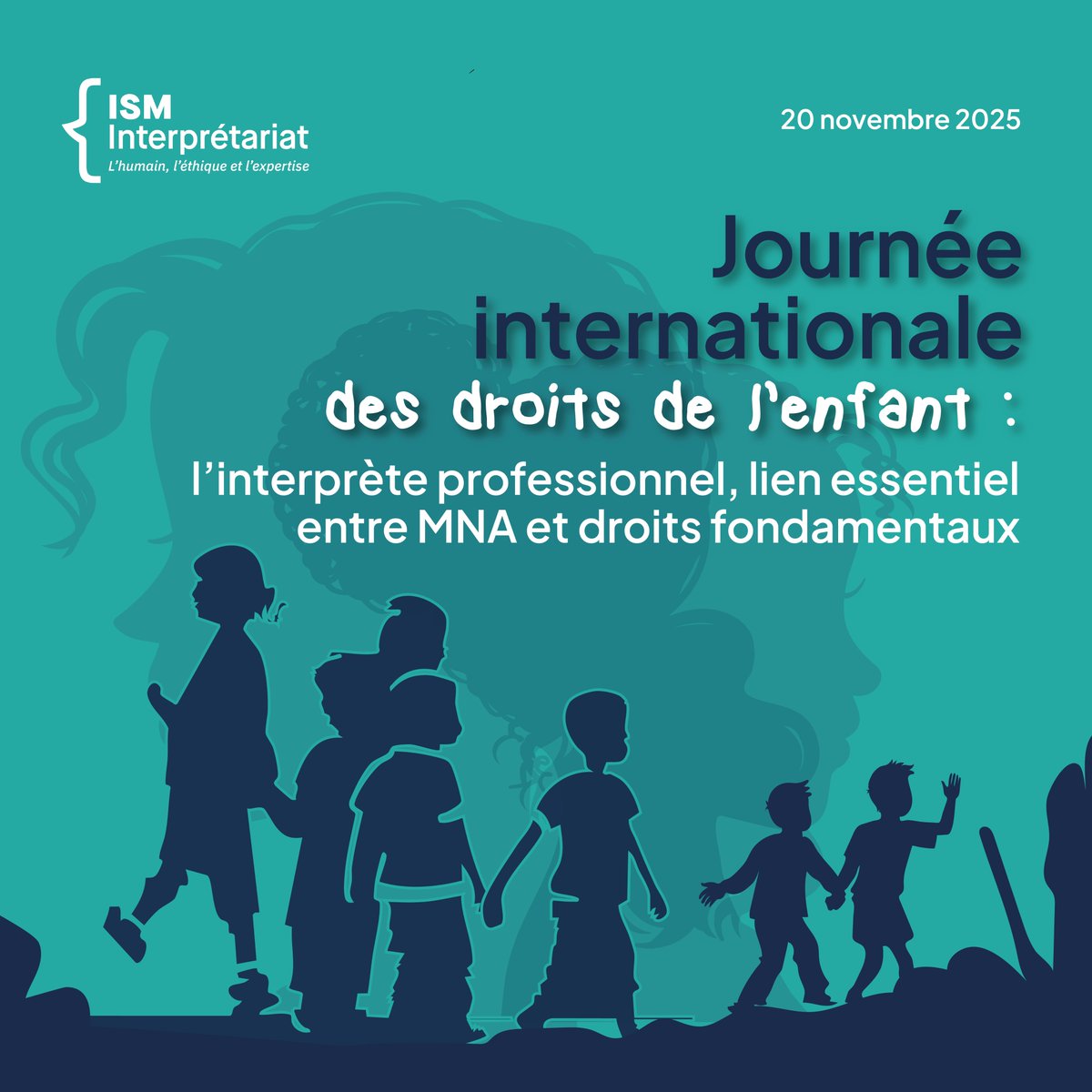 [#MNA] 📢 20 novembre : Journée des #DroitsDeLenfant.

📊 3 273 MNA en France (juin 2025), 1 000+ à la rue. Les jeunes filles sont les plus vulnérables⚠️.

🗣️ Nos interprètes aident à se faire entendre et accéder à ses droits.

📖 Article complet : ism-interpretariat.fr/journee-intern…