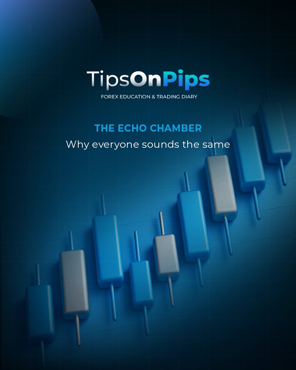 tipsonpips_'s tweet image. Everyone&apos;s saying the same thing.

 &quot;Gold to $5,000.&quot; &quot;This is the breakout.&quot; &quot;Buy now or miss out.&quot;

 When everyone agrees, I get nervous. Because the crowd is always late. They buy at the top. They sell at the bottom. They follow the noise instead of the chart.

 The echo…