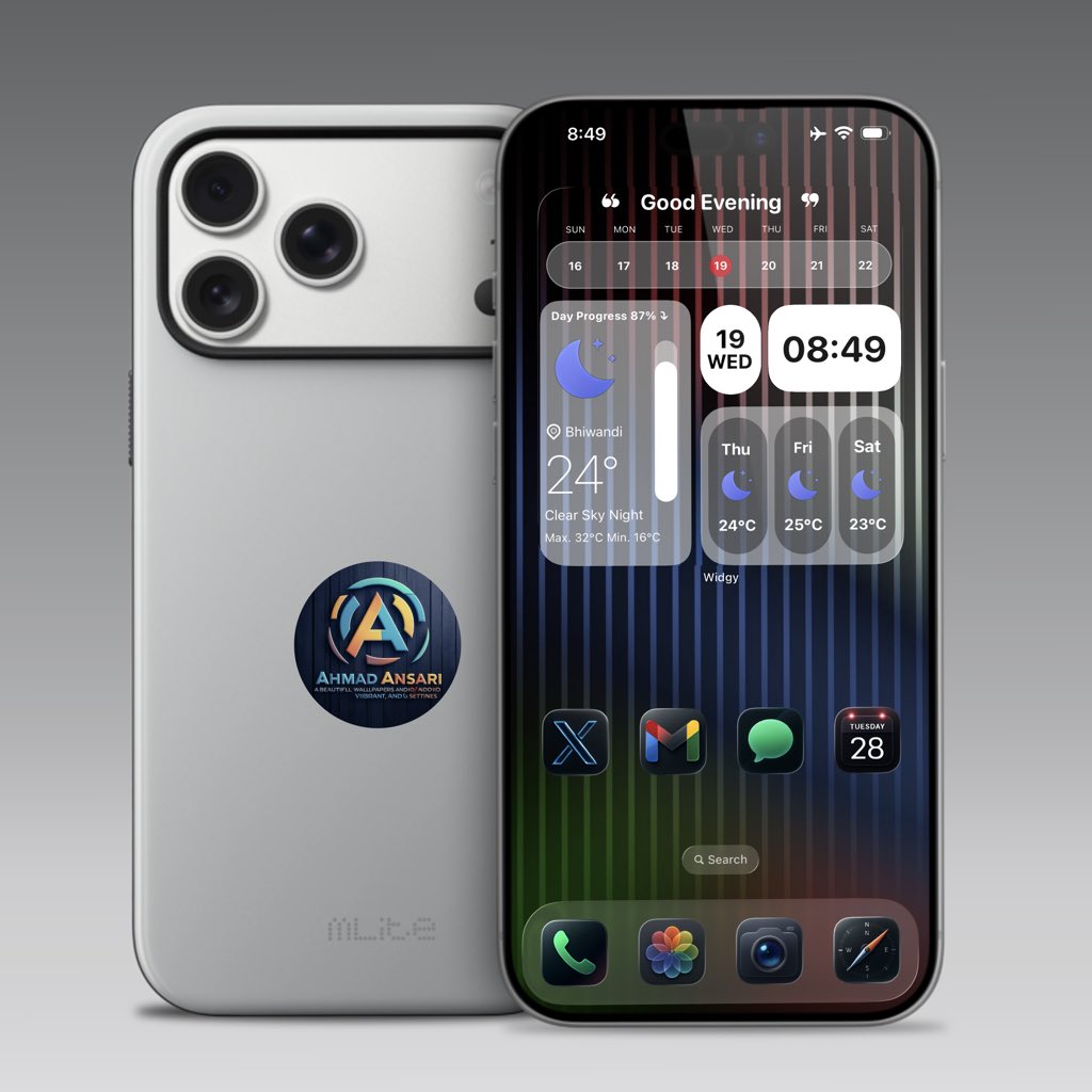 Ahmadansari2233's tweet image. iOS 26 Setup #iOS26update