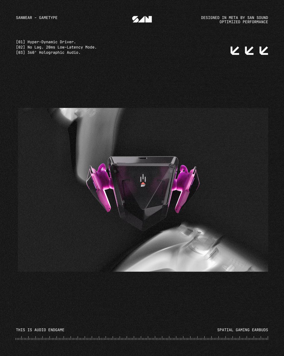 Black Friday deals are just around the corner 👀 

Pinpoint every footstep, take the guesswork out of your gameplay.

SANWEAR-GAMETYPE lets you hear everything.