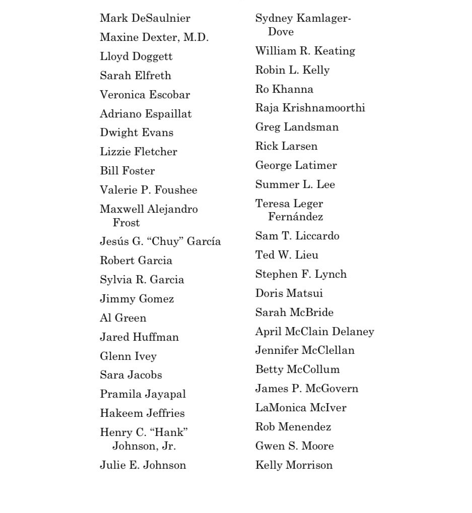 WomenAreReals's tweet image. Here are the Democrats so committed to putting boys in girls’ sports that they signed their names to it.