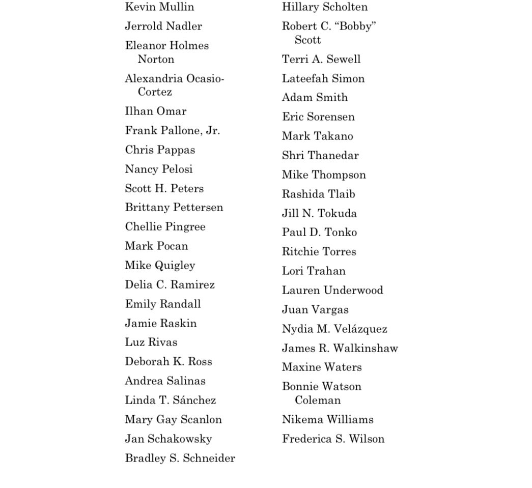 WomenAreReals's tweet image. Here are the Democrats so committed to putting boys in girls’ sports that they signed their names to it.