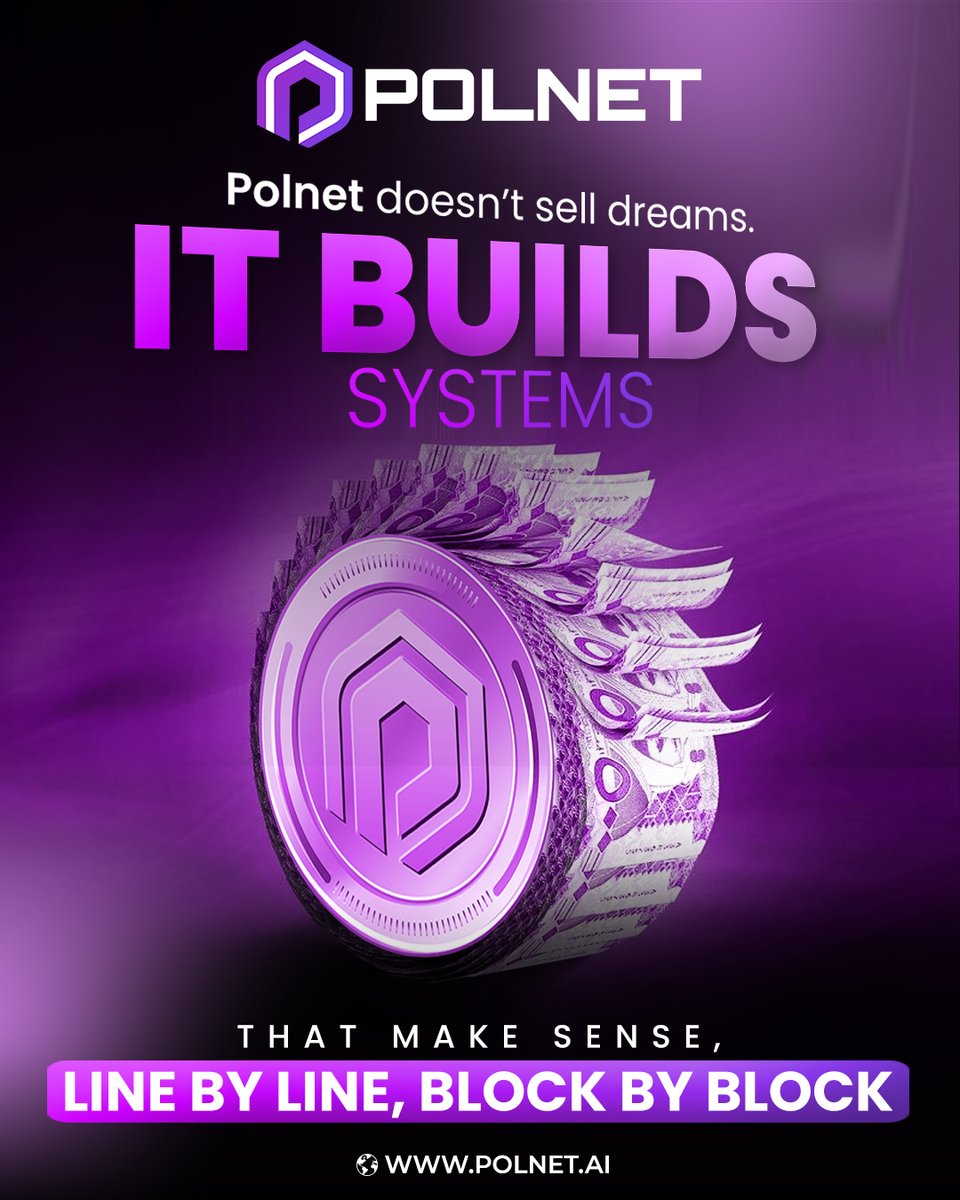 polnetofficial's tweet image. Polnet doesn’t sell dreams — it builds systems that work, block by block.
#Polnet #Blockchain #BuildSmart #Blockchain #BlockByBlock
