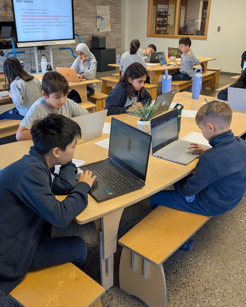 richlandacad's tweet image. It&apos;s competition day! Today, our students are taking on the thrilling challenge of the Beaver Computing Contest (BCC), and they are geared up for some serious mathematical excitement! Good luck everyone! #BeaverComputingContest #BCC #ComputationalThinking #ProblemSolving #Math