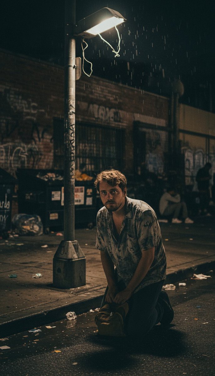 BobbyJamesPoker's tweet image. Alternative universe where Linus Loeliger lives on Skid Row. LLinusLL0st. 🌧️😵‍💫

#LinusLoeliger #HighStakes #AIgenerated #Poker