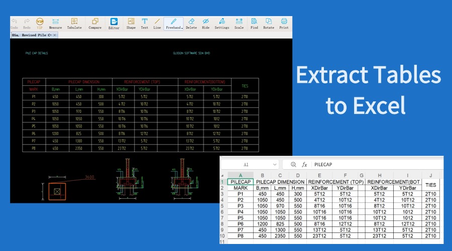 CadReader's tweet image. 📷 One tap = Excel-ready tables!
Export CAD tables to Excel instantly.
dwg.fastcadreader.com
#SmartWork #CADToExcel