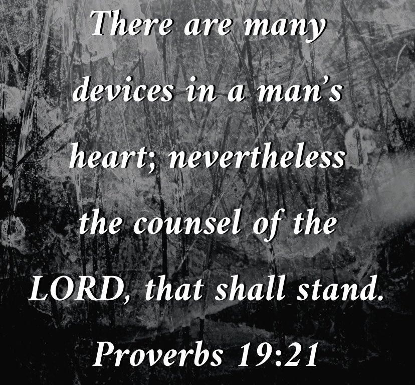 ChrisannDawson's tweet image. The tricks and schemes of my heart are no match for the counsel of God.
♥️♥️♥️♥️♥️♥️♥️♥️♥️♥️♥️♥️♥️
#WisdomWednesday #scripture