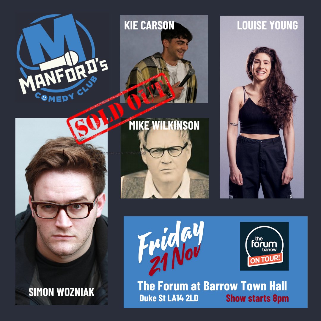 Manford's Comedy Club tweet media