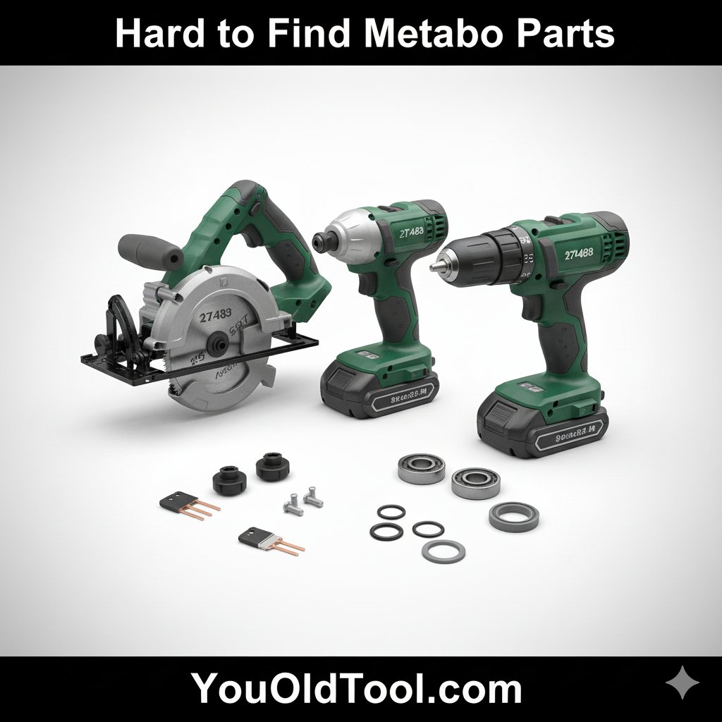 eLiquidAssets's tweet image. Don’t let a broken Metabo tool sideline your project. We specialize in hard-to-find parts and offer rapid delivery. Get the exact part you need, fast.  ➡️ youoldtool.com #MetaboParts #PowerToolRepair #DIYTools #Metabo”