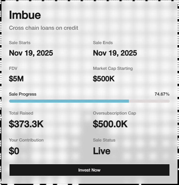 aadvark89's tweet image. these pos scamming larps @imbue are so desperate that they are showing fake raise numbers on their sale UI page just to extract a few shekels in the name of megaeth

actual amount raised is just $1300 lol, while the sale page shows $373k raised

do better next time…