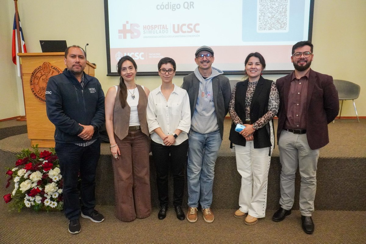 AUR_cl's tweet image. Conferencia Internacional en @ucscconcepcion  abordó el uso de la #IA y la simulación en #salud!!
ucsc.cl/medios-ucsc/no…