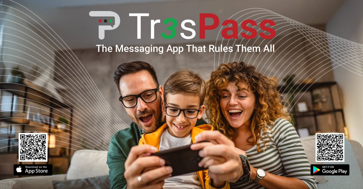 Keep your family connected and protected. With Tr3sPass, your family never has to worry about imposters. Verified identities and secure calls mean you always know exactly who's on the other end. 

Download #Tr3sPass today.