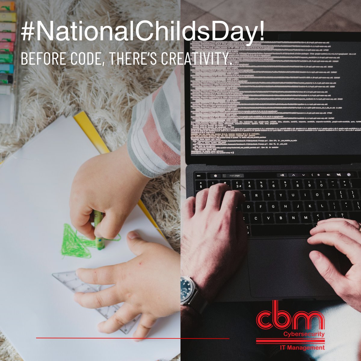CBMTech's tweet image. 🖍️ Every big idea starts with creativity before it becomes innovation. On #NationalChildsDay, we at #CBMTechnology celebrate imagination and security, because protecting what matters most begins with strong foundations.