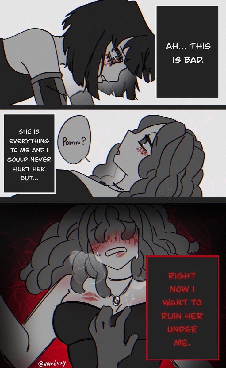 Ruin her.

Original idea belongs to <a href="/CesarZebrah/">CesarZebrah</a> 🌸

#tadc #buttonblossom #pomni #ragatha