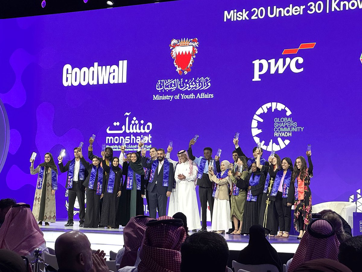 UNYouthAffairs's tweet photo. Thrilled to celebrate our Young Leaders for the SDGs, Sahira and Aishworya, for being awarded Misk 20 Under 30! 🌟 This initiative highlights bold, innovative projects #CreatedByYouth that are transforming industries and empowering communities.

#YouthLead @Misk_Global https://t.co/iKPGMMJoDh
