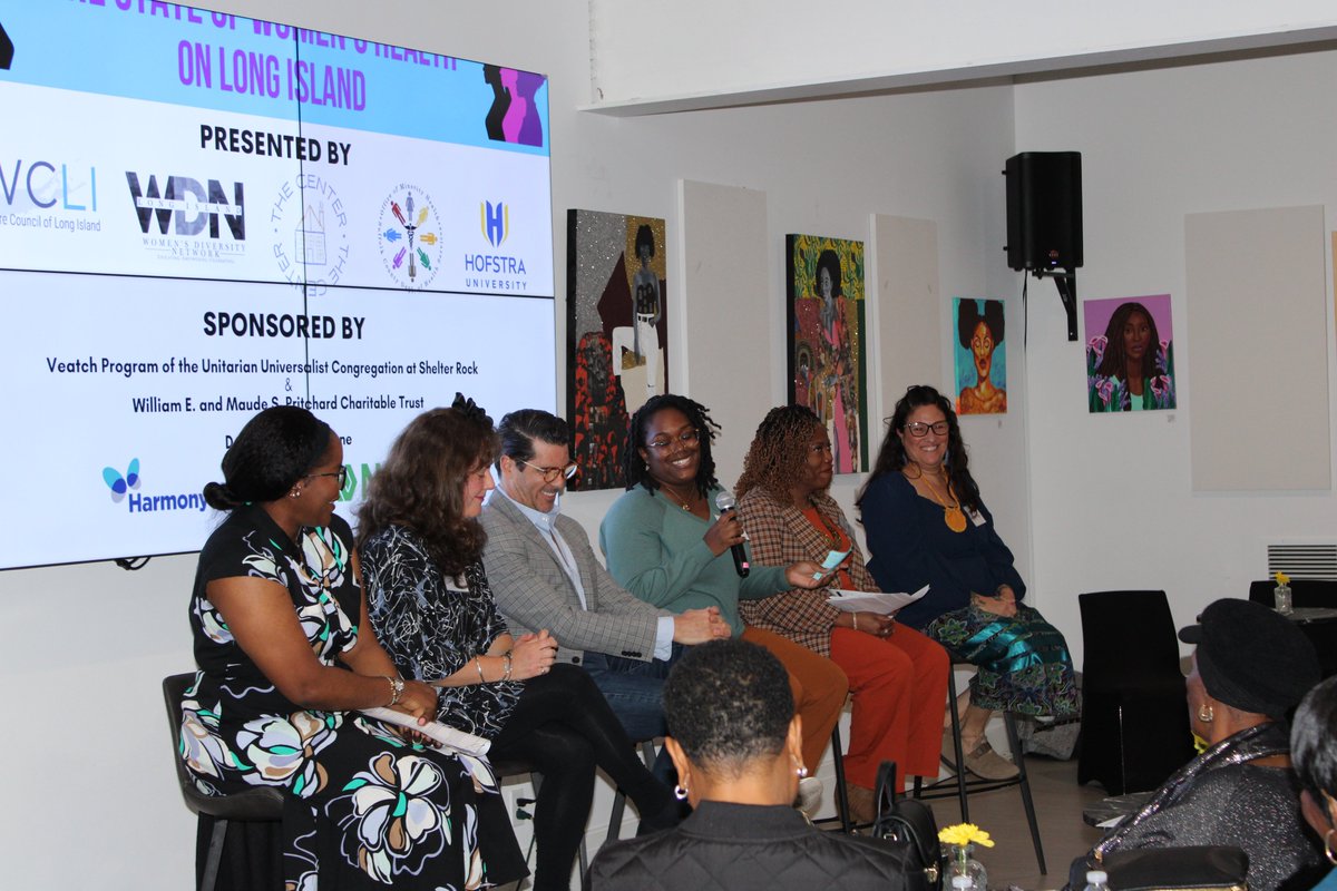This Saturday, HWCLI, WDN, and <a href="/BHCCRCenter/">Bridgehampton Center</a> brought together experts, advocates &amp; community members on the East End for our State of Women’s Health on Long Island Conference! 💜 Continue the work- visit the link in our bio to join our Maternal Health Coalition.