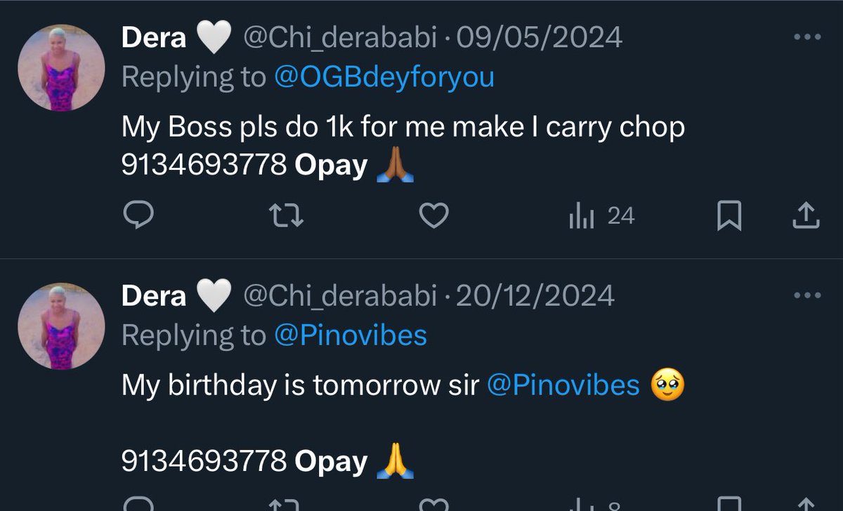 xagreat's tweet image. The face of a begger.

Na 1k she wan make them run for her.