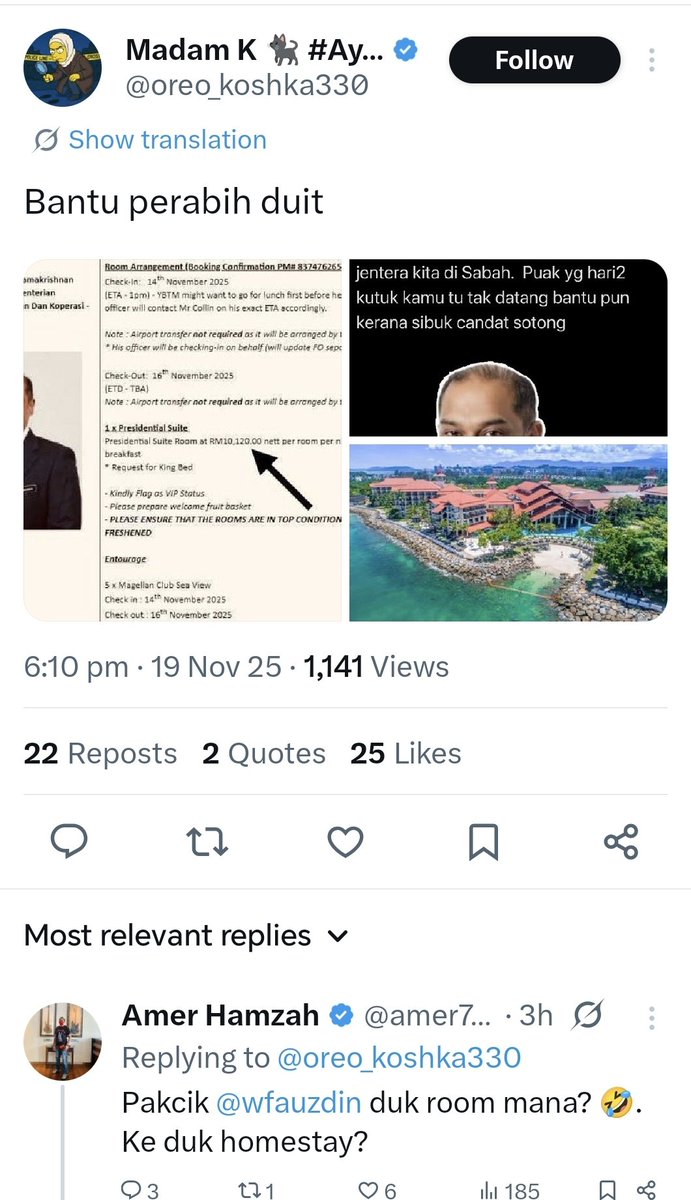 adamyusuf88's tweet photo. Kiri: Fitnah yang tersebar 
Kanan: Penafian oleh hotel berkenaan 

Benci sekali pun tapi janganlah fitnah.

Sekian. https://t.co/BkZZwc9x73