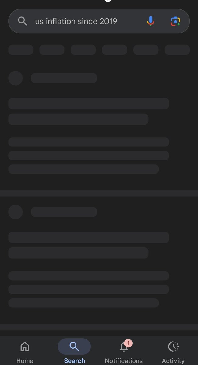 AlexKramerBlogs's tweet image. Love this new future where once dependable products like Google Search just doesn&apos;t load at all sometimes