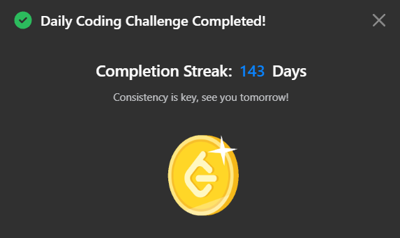 AvinasTweets's tweet image. #Day122 of #LearningInPublic
Today's @LeetCode POTD :- 2154. Keep Multiplying Found Values by Two
Simple but tricky!
Sort the array, keep checking if original exists, and double it each time.
Repeat until the value isn’t found.
Clean &amp;amp; efficient