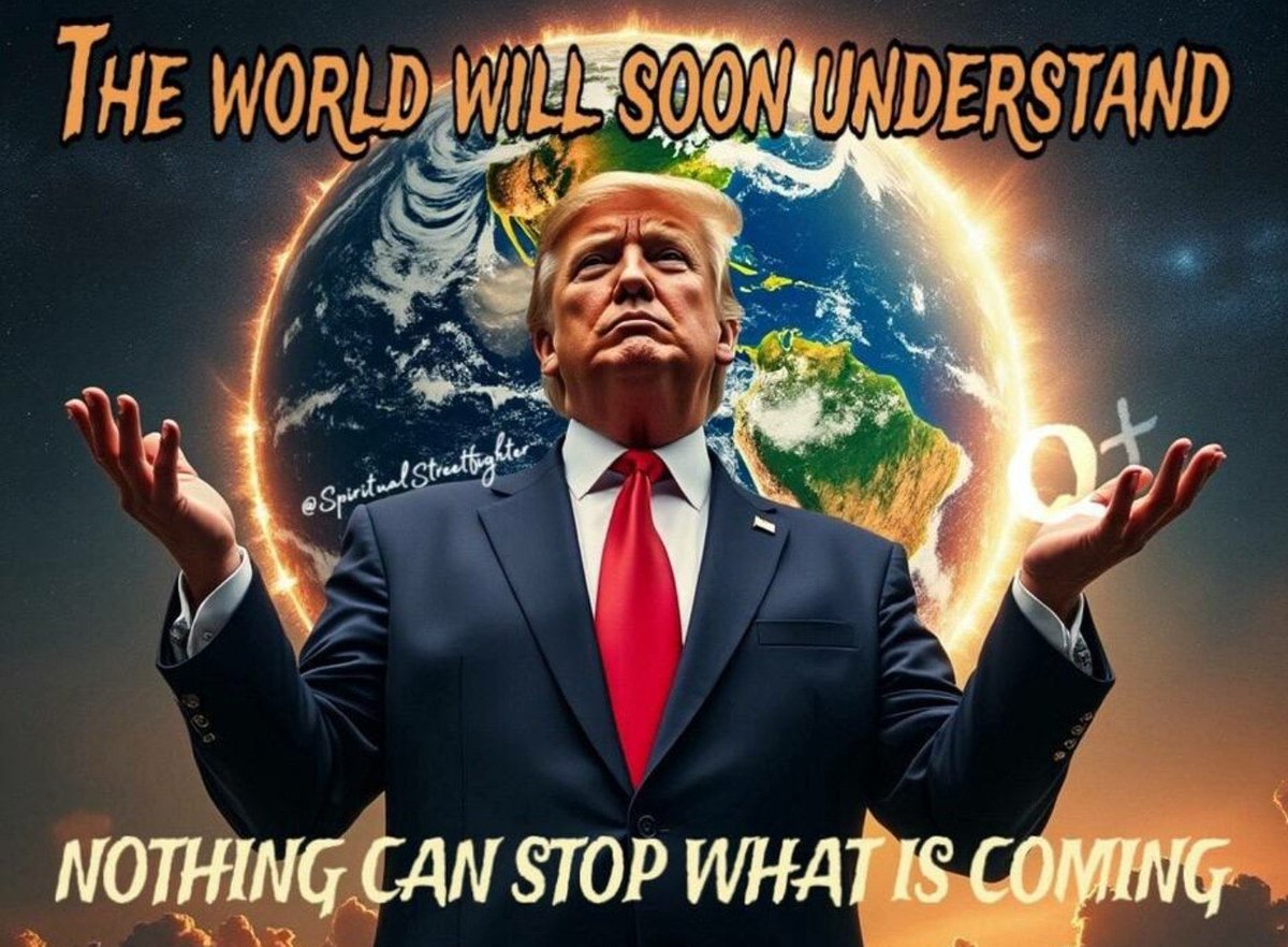 President Donald Trump sparked intrigue on TruthSocial today by re-truthing a series of cryptic posts, including "The world will soon understand" and "Nothing can stop what is coming," accompanied by a Q+ symbol on his left hand.

Q+ is the call sign, alongside "Mogul," assigned